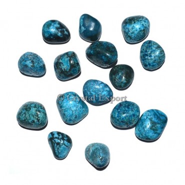 Wholesaler of Tree Agate Turquoise Dyed Tumbled Stones